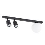 Emibig Ceiling Light Baster Steel Black | Suitable for 2x GU10 - Max 8W, 1x E14 - Max 10W