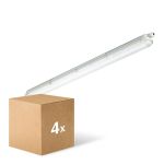 Multipack 4x Philips LED Waterproof Batten CoreLine WT120C Gen2 25/43W 3700/6000lm - 840 Cool White | 150cm