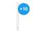 Multipack 10x Osram Dulux-L LED 18W - 830 Warm White | 4-Pin - Replaces 36W