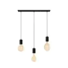 Calex XXL High Lumen Gold Complete Set - Including 3 XXL Bulbs + Cordset Rectangular base