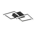 Eglo Ceiling Light RGBic Steel Black 19.6W 2100lm - 830 Warm White + RGB | Dimmable
