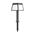Eglo Spike Light Altilia Solar Black 7W 790lm - 830 Warm White | IP65 - Motion Sensor